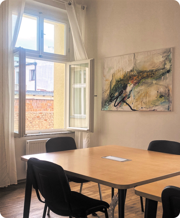 Shared offices Teplice - meeting room